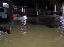 Permukiman Warga Ketitang Wetan Pati Kebanjiran Pagi Ini Imbas Tanggul Jebol