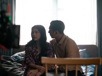 Davina Karamoy Sempat Dag-dig-dug Saat Akting Dipangku-Dipeluk Arya Saloka