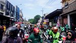 Penampakan Aksi Demo Ojol di Banyak Daerah