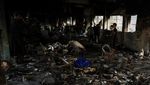 Gaza Berduka, Jenazah Korban Serangan Udara Dimakamkan