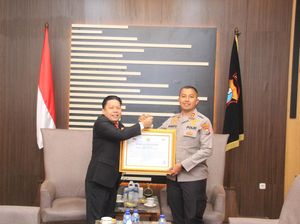 Kapolres Kediri Kota Terima Pop Penghargaan Presisi Award dari Lemkapi
