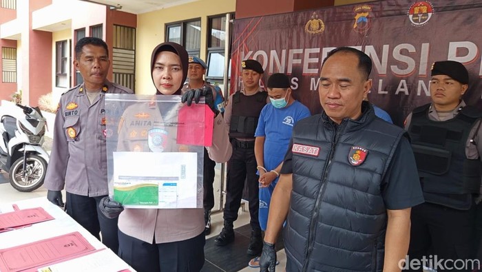 Kapolres Magelang Kota AKBP Anita Indah Setyaningrum saat konferensi pers, Selasa (20/5/2025).