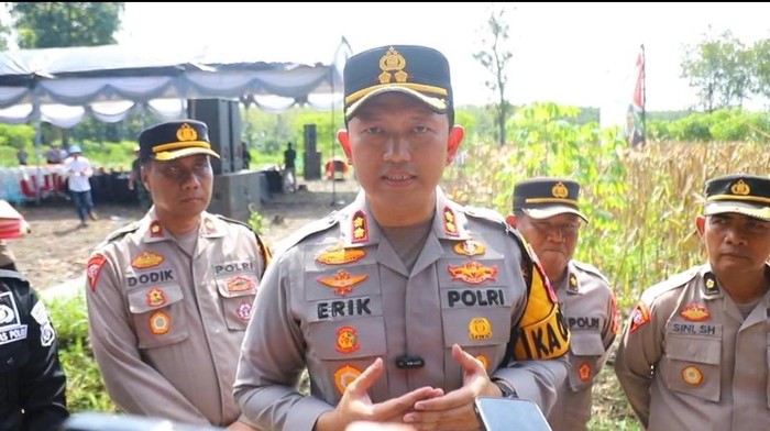 Kapolres Magetan AKBP Raden Erik Bangun Prakasa
