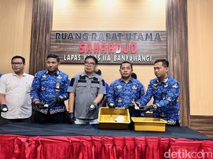 Polisi Selidiki 12 Paket Sabu dalam Lontong di Lapas Banyuwangi