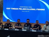 KKP Tangkap 32 Kapal Maling Ikan yang Rugikan Negara Rp 755 M