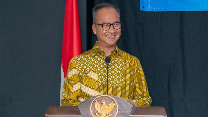 Menteri Perindustrian (Menperin) Agus Gumiwang Kartasasmita
