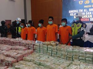 2 Ton Kokain-Sabu yang Diamankan TNI AL di Karimun Dimusnahkan