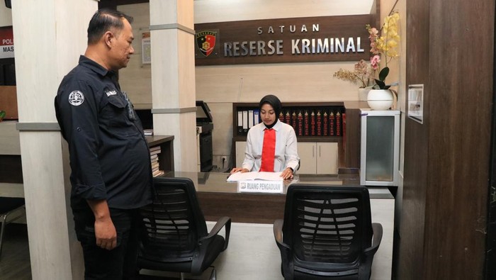 Posko aduan pembeli rumah di Grand Mutiara dibuka Satreskrim Polres Malang.