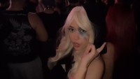 Rebecca Klopper begitu bahagia bisa menyaksikan langsung idolanya, Lady Gaga. (Foto: dok Instagram)