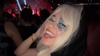 Rebecca Klopper nonton konser Lady Gaga bersama teman-teman. (Foto: dok Instagram)