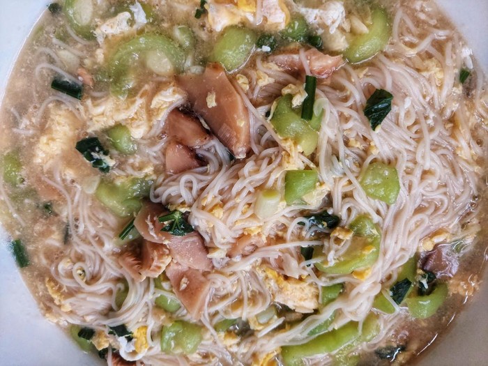 Resep Misua Kuah Jamur