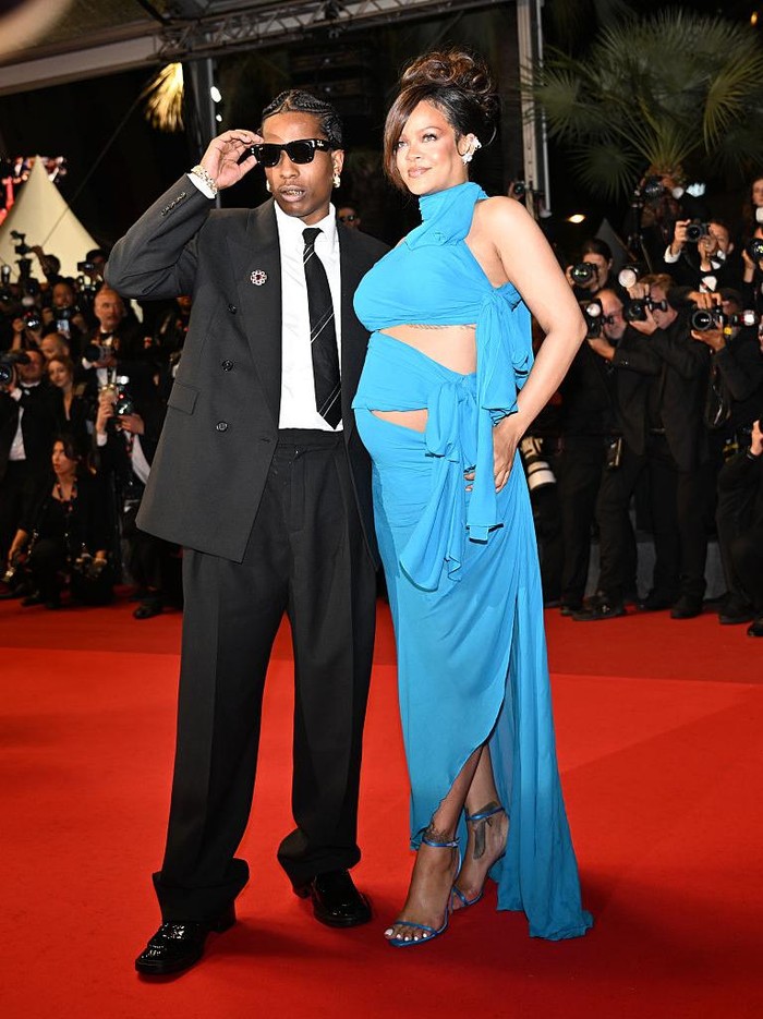 Rihanna CANNES, FRANCE - MAY 19: Barbadian singer and actress Rihanna (L) and US actor and singer Asap Rocky (R) leave after the screening of the film Highest 2 Lowest at the 78th edition of the Cannes Film Festival in Cannes, France on May 19, 2025. (Photo by Mustafa Yalcin/Anadolu via Getty Images)