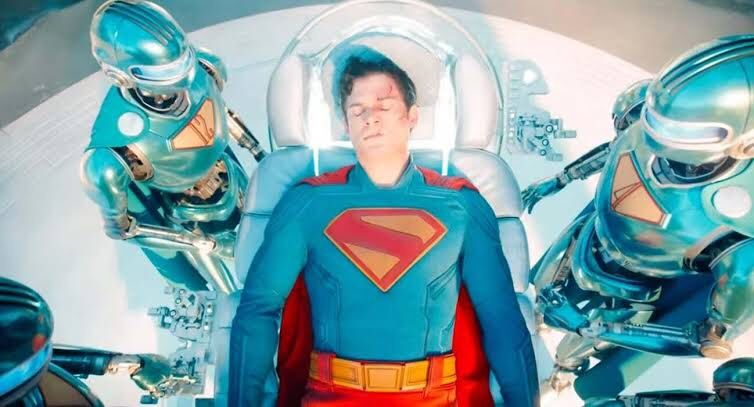 Cuplikan adegan dalam film Superman.
