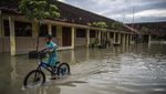 Tanggul Sungai Tuntang Jebol, 11 Desa di Demak Terendam Banjir