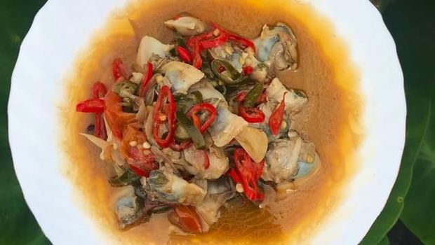 Tumis kapah Tarakan.
