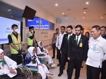 Tinjau Pelaksanaan Makkah Route, Adies Kadir: Semoga Bisa di Seluruh Embarkasi