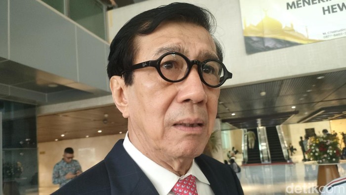 Yasonna Laoly. (Dwi Rahmawati/detikcom).