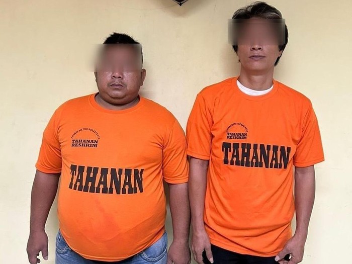 2 anggota ormas ditangkap usai menempati ruko warga di Bekasi tanpa izin (dok.istimewa)