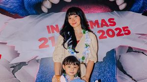 Momen Seru Asmirandah Quality Time Bareng Anak ke Bioskop