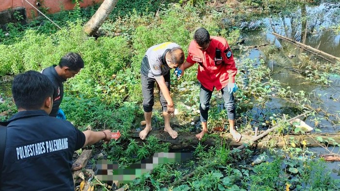 Buruh asal Sumatera Utara ditemukan tewas di rawa-rawa Palembang, diduga epilepsi.