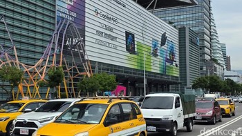 Salah satu pameran teknologi terbesar di dunia, Computex, digelar di Taipei, Taiwan, dari tanggal 19 sampai 23 Mei. Lokasi acara adalah di Taipei Nangang Exhibition Center di jantung ibu kota Taiwan, Taipei. Foto: Fino Yurio Kristo/detikINET
