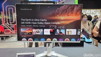 Kalau ini adalah monitor pintar Acer Nitro GA321QK P. Foto: Fino Yurio Kristo/detikINET