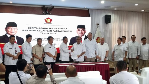 Gerindra Usulkan Dana Bantuan Partai Naik 10 Kali Lipat