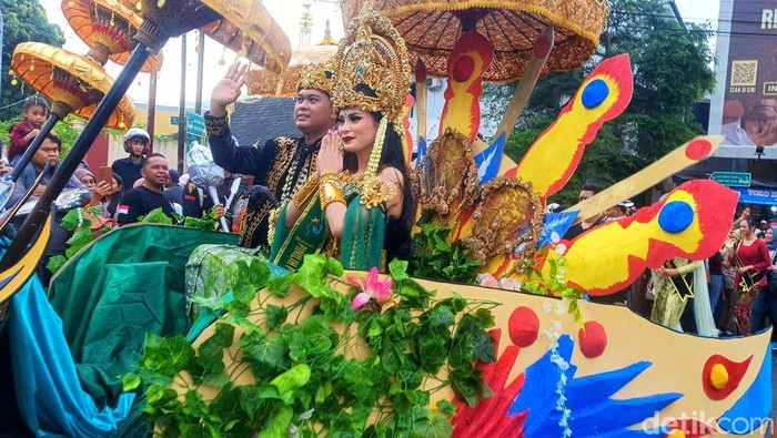 Hari Nelayan ke-65 di Palabuhanratu, Kabupaten Sukabumi, Selasa (21/5/2025)