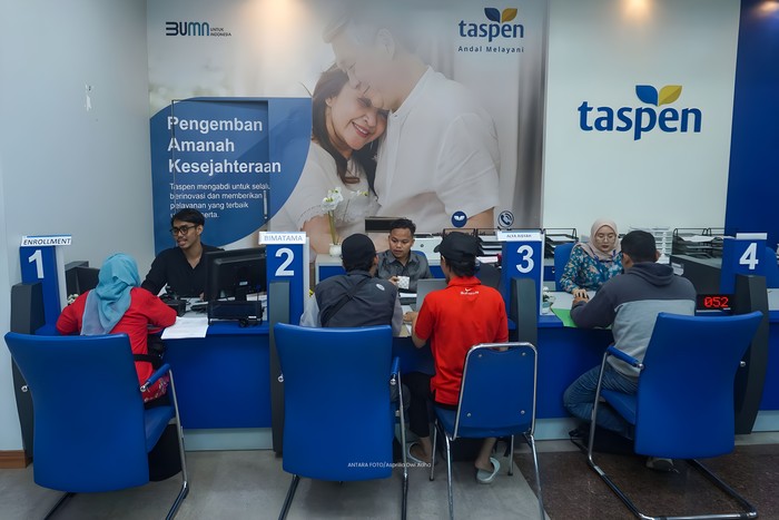 Ilustrasi layanan Taspen