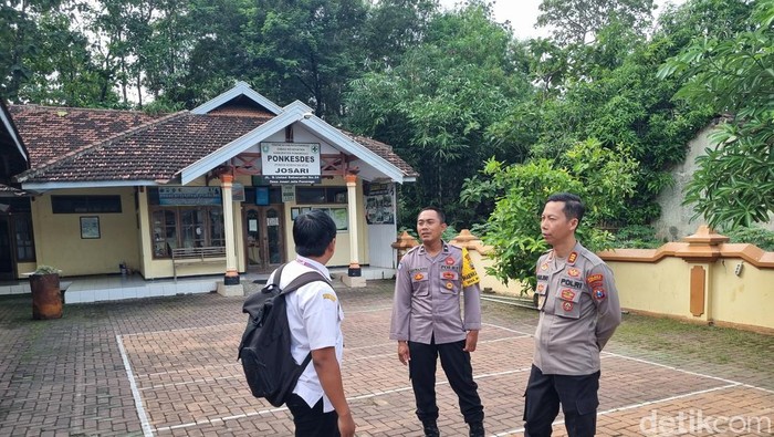 Lokasi latihan pencak silat di Balai Desa Josari Ponorogo