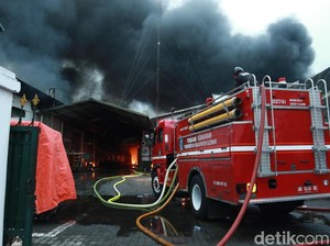 Pabrik Garmen di Ngaglik Terbakar!