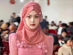 Pengantin Berhijab asal China Viral karena Kecantikannya, Dikira Buatan AI