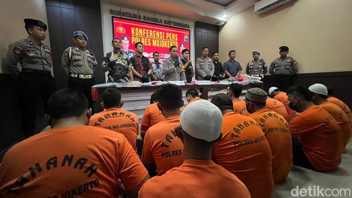 Prescon Polres Mojokerto