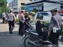 Razia Tim Gabungan di Palembang, 1 Mobil-27 Motor Knalpot Brong Disita
