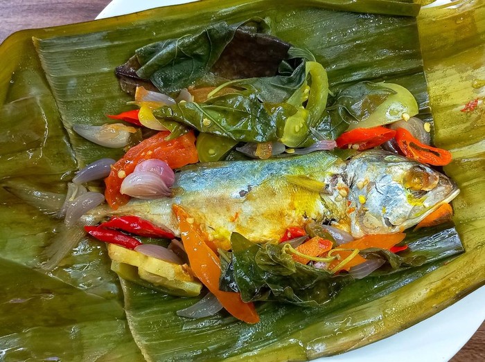 Resep Pepes Ikan Peda Daun Melinjo