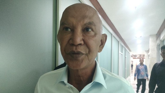 Ketua DPP PDIP Said Abdullah di kompleks parlemen, Senayan, Jakarta Pusat, Rabu (21/5/2026).