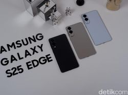 Ini Galaxy S25 Edge, HP Samsung Tertipis Harga Rp 19 Jutaan