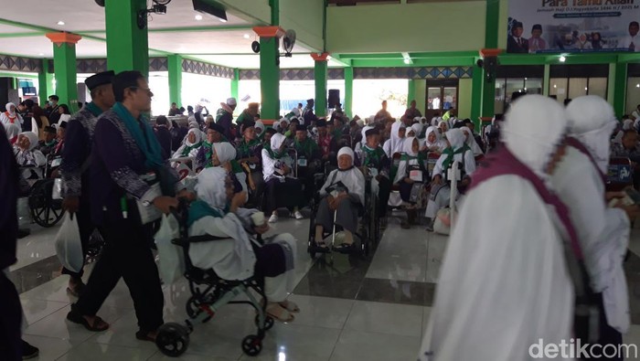 Suasana Embarkasi Solo di Boyolali, Rabu (21/5/2025).