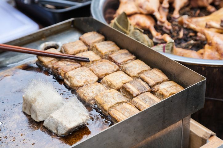 mao tofu, tahu berambut khas China