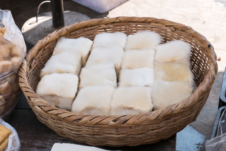 mao tofu, tahu berambut khas China
