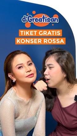 Tiket Gratis Konser Rossa