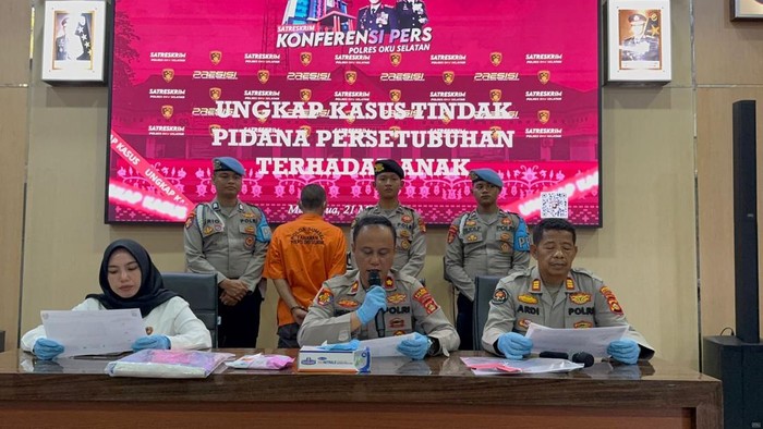 Ayah yang perkosa ada di OKU Selatan diamankan polisi