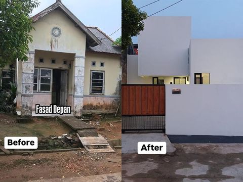 Bangun Ulang Rumah Terbengkalai Budget 300 Jutaan