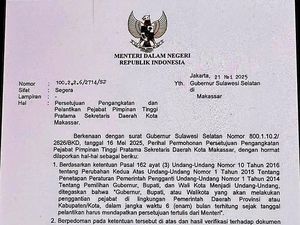 Beredar Surat Mendagri Setujui Andi Zulkifly Dilantik Jadi Sekda Makassar