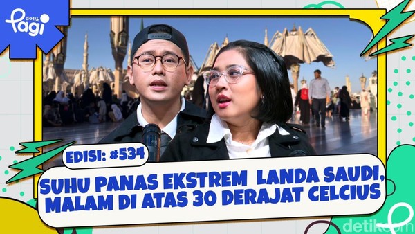 Suhu Panas Ekstrem Landa Saudi, Malam di atas 30 Derajat Celcius