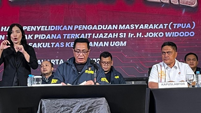 Tudingan Ijazah Palsu Jokowi: Bareskrim Nyatakan Identik, Tak Ada Pidana
