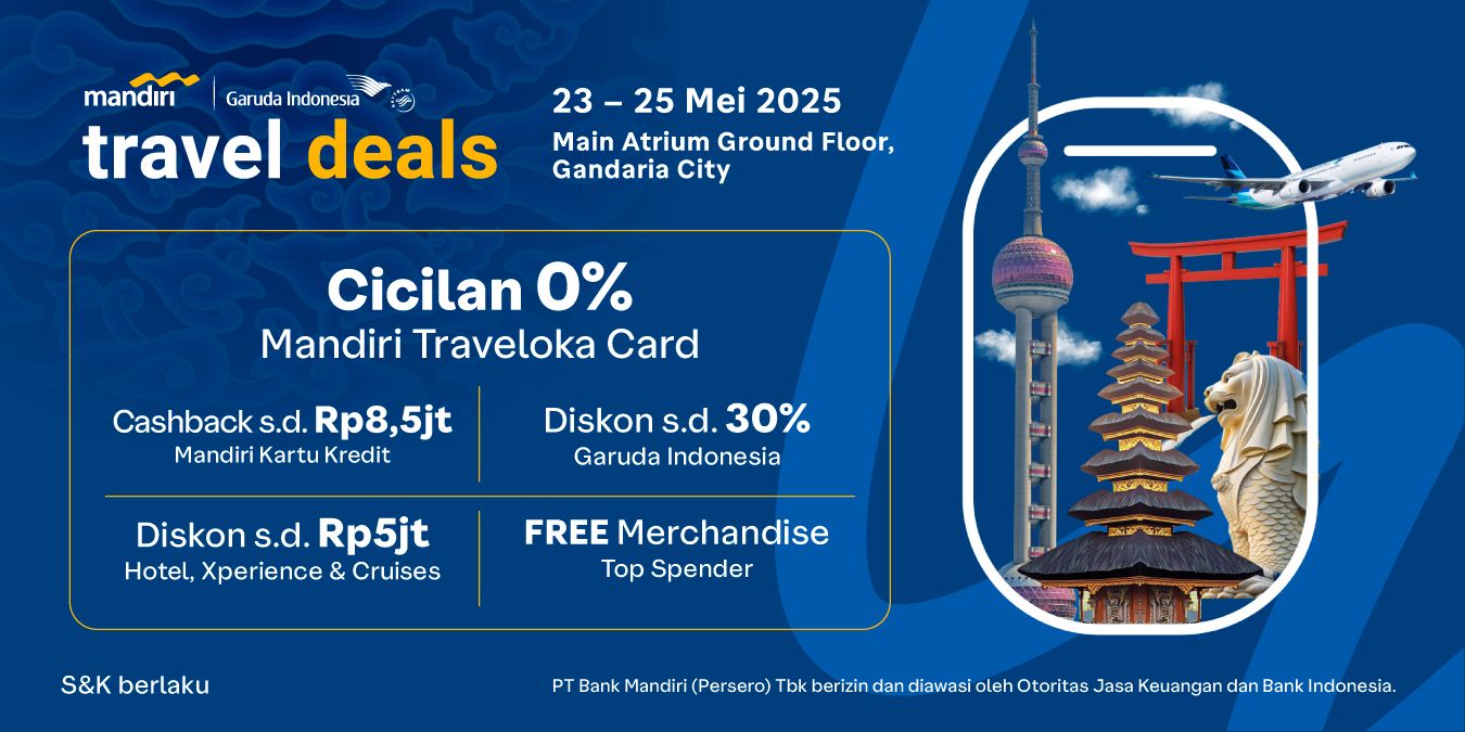 Garuda x Mandiri Travel Fair 2025