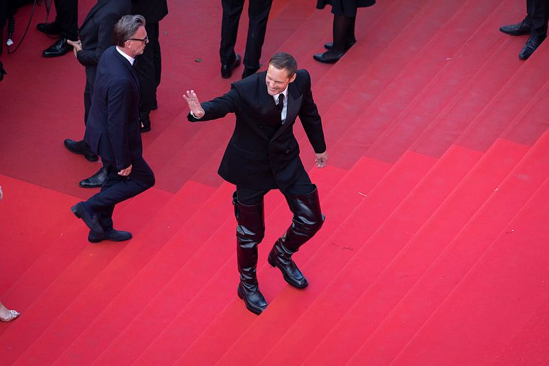 CANNES, FRANCE - MAY 18: Alexander Skarsgard attends the 