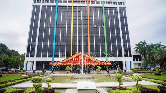 Gedung PT Pusri Palembang.
