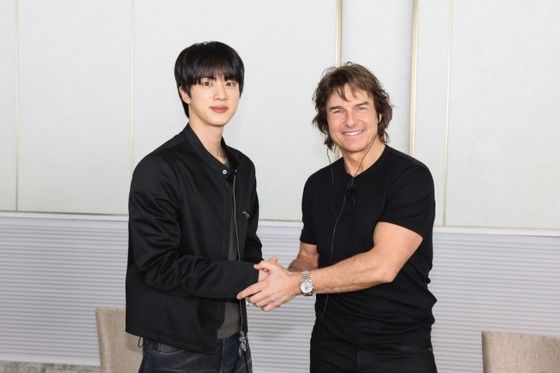 Jin BTS & Tom Cruise